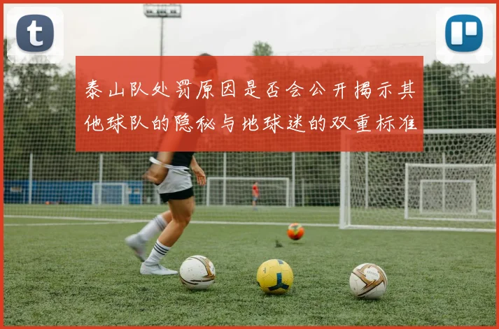 泰山队处罚原因是否会公开揭示其他球队的隐秘与地球迷的双重标准